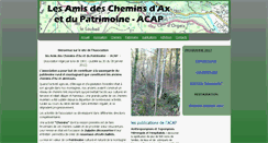 Desktop Screenshot of amisdescheminsdax.org